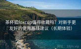 茶杯狐foxcup值得收藏吗？对新手更友好的使用路线建议（长期体验）