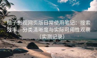 柚子影视网页版日常使用笔记：搜索效率、分类清晰度与实际可用性观察（实测记录）