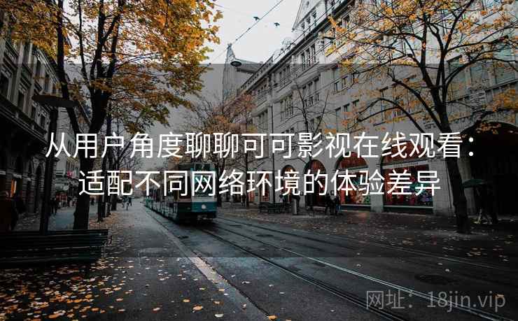 从用户角度聊聊可可影视在线观看：适配不同网络环境的体验差异